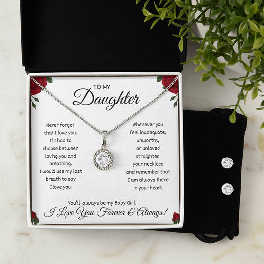 To My Daughter Eternal Hope Necklace