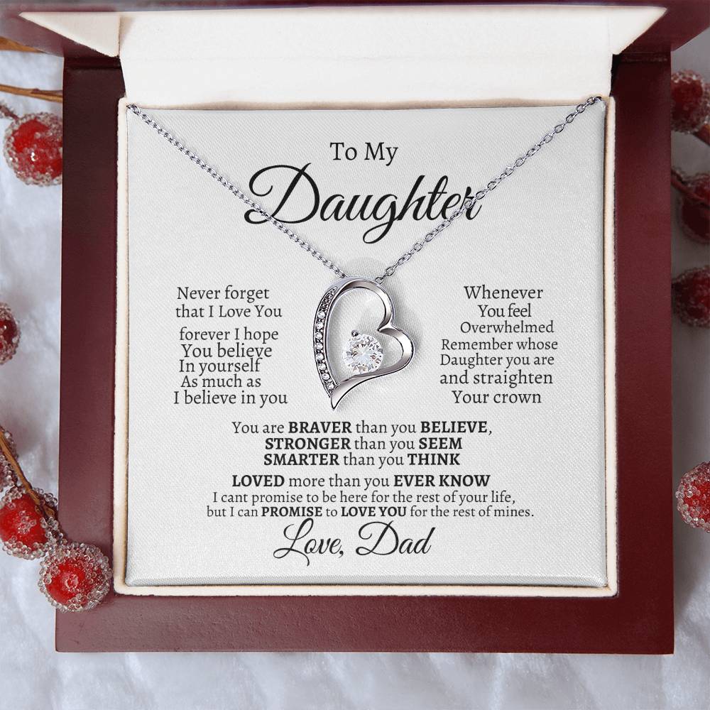 To My Daughter Love Dad