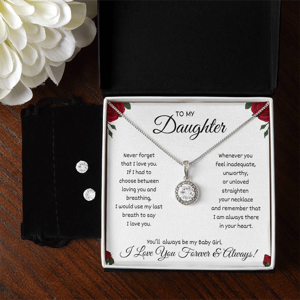 To My Daughter Eternal Hope Necklace