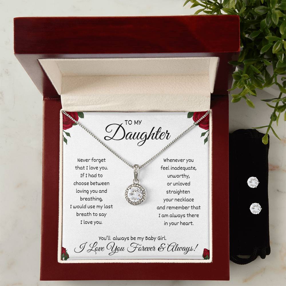 To My Daughter Eternal Hope Necklace