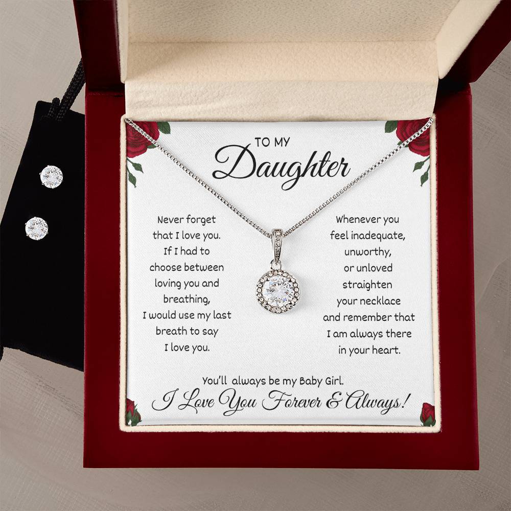 To My Daughter Eternal Hope Necklace