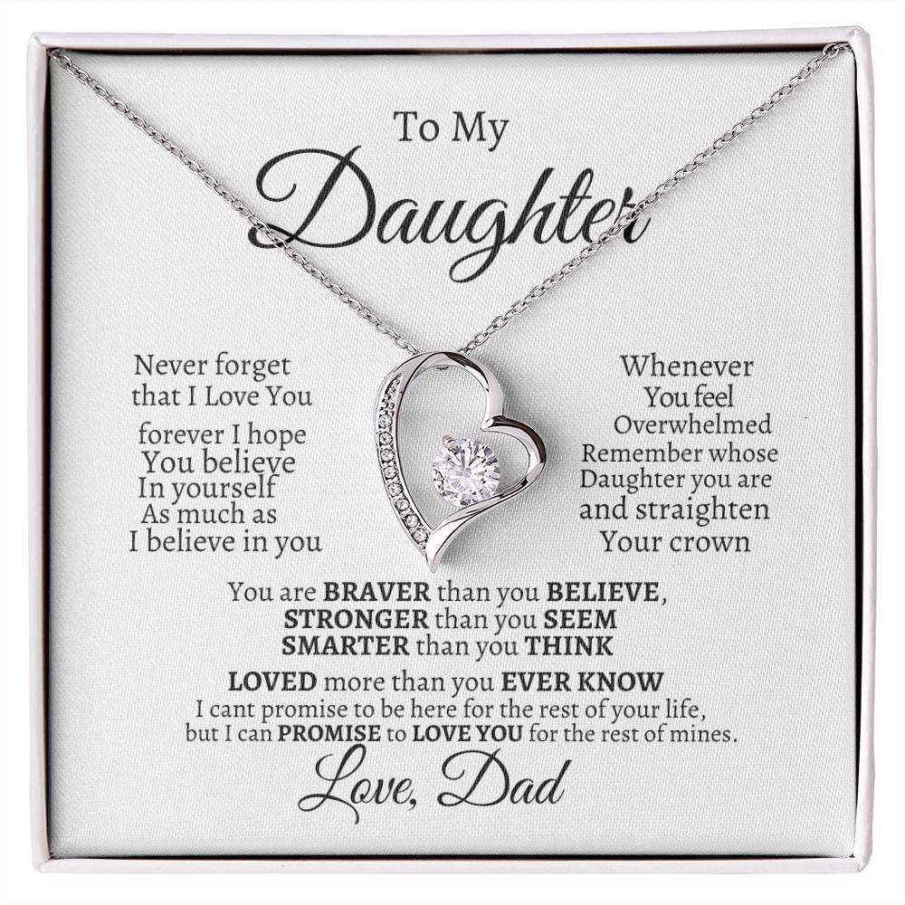 To My Daughter Love Dad