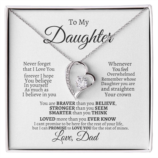 To My Daughter Love Dad