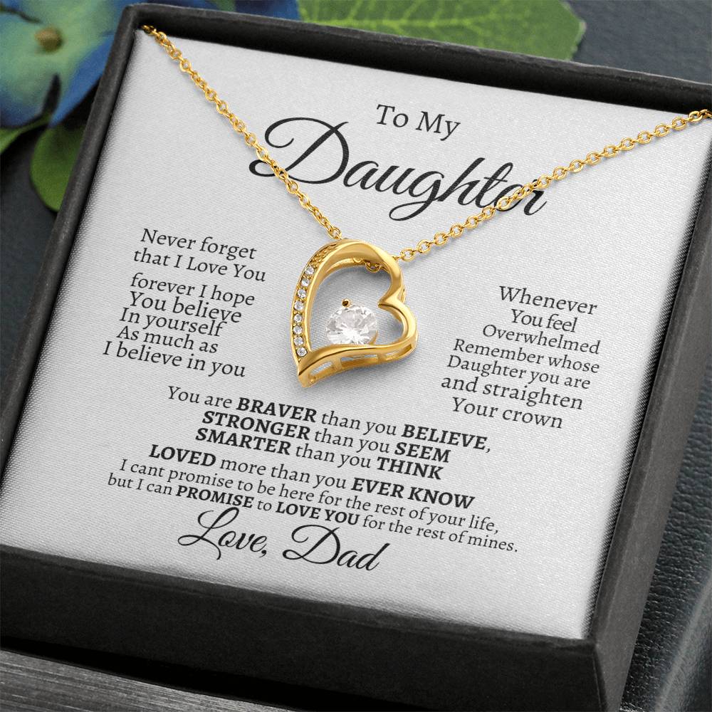 To My Daughter Love Dad